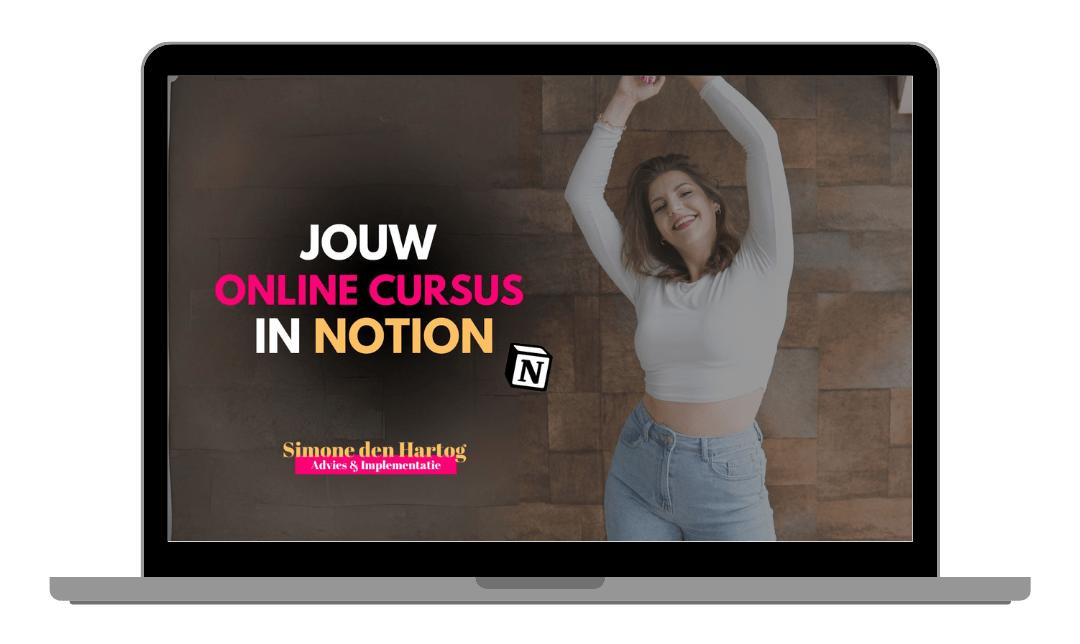 Masterclass Online Cursus in Notion