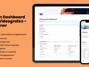 Notion Videografie Dashboard